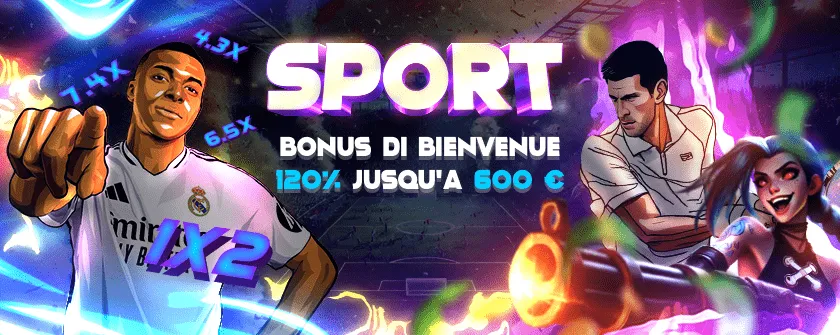 MyStake sport welcome bonus banner